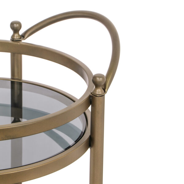 Trolley Hendricks brushed gold