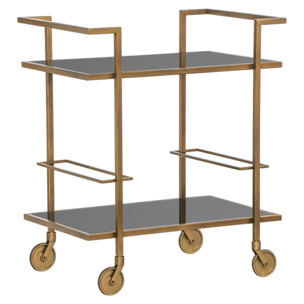 Trolley Xo brushed gold