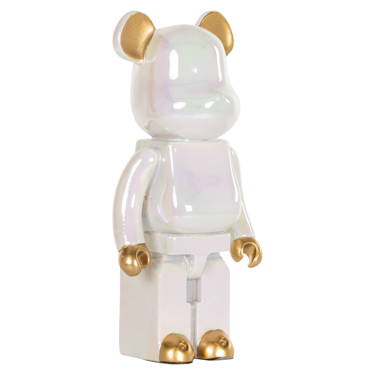 Decoratief object Ave white