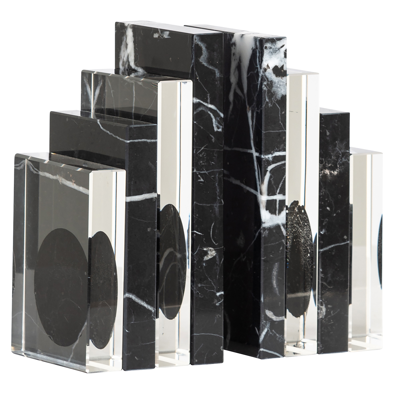 Boekenstandaards Fancy black