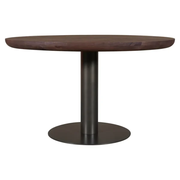 Eettafel Baldwin spicebrown 130Ø