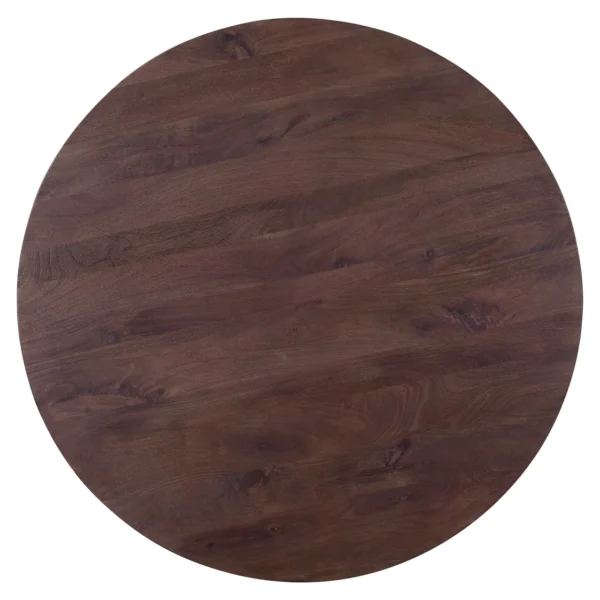 Eettafel Baldwin spicebrown 130Ø
