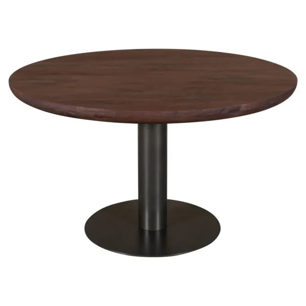 Eettafel Baldwin spicebrown 130Ø