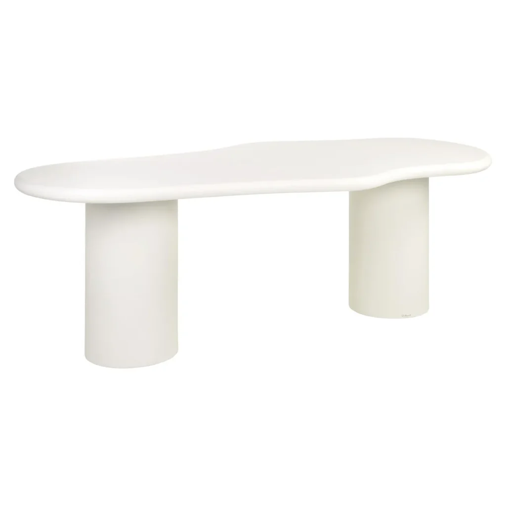 Eettafel Bloomstone white