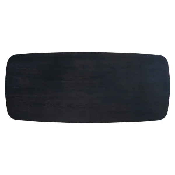 Eettafel Cambon donkerbruin Deens ovaal 230 cm