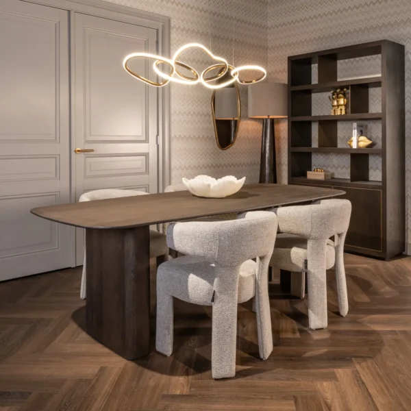 Eettafel Castello Smoked charchoal 230