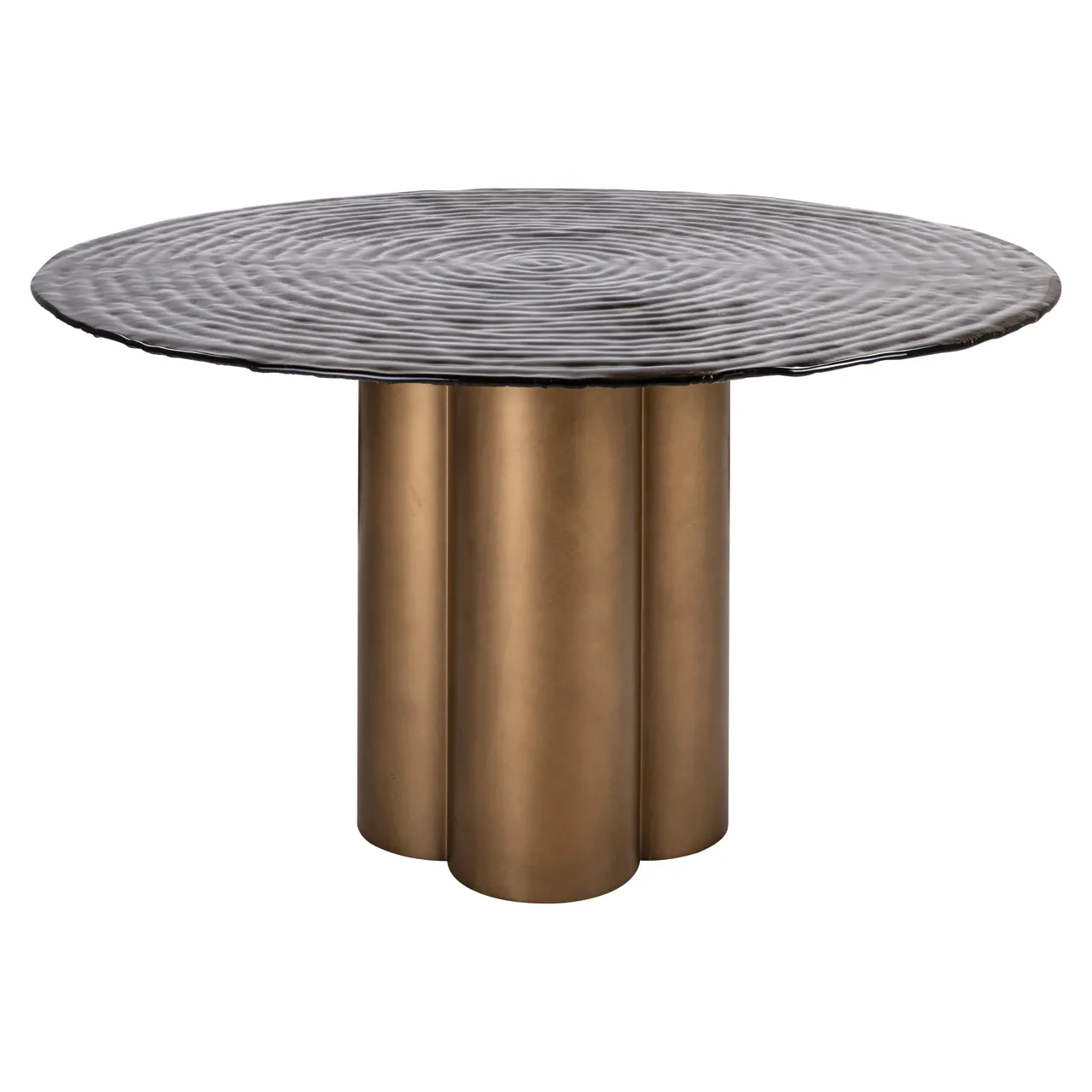 Eettafel Glastonburry gold antique 135Ø