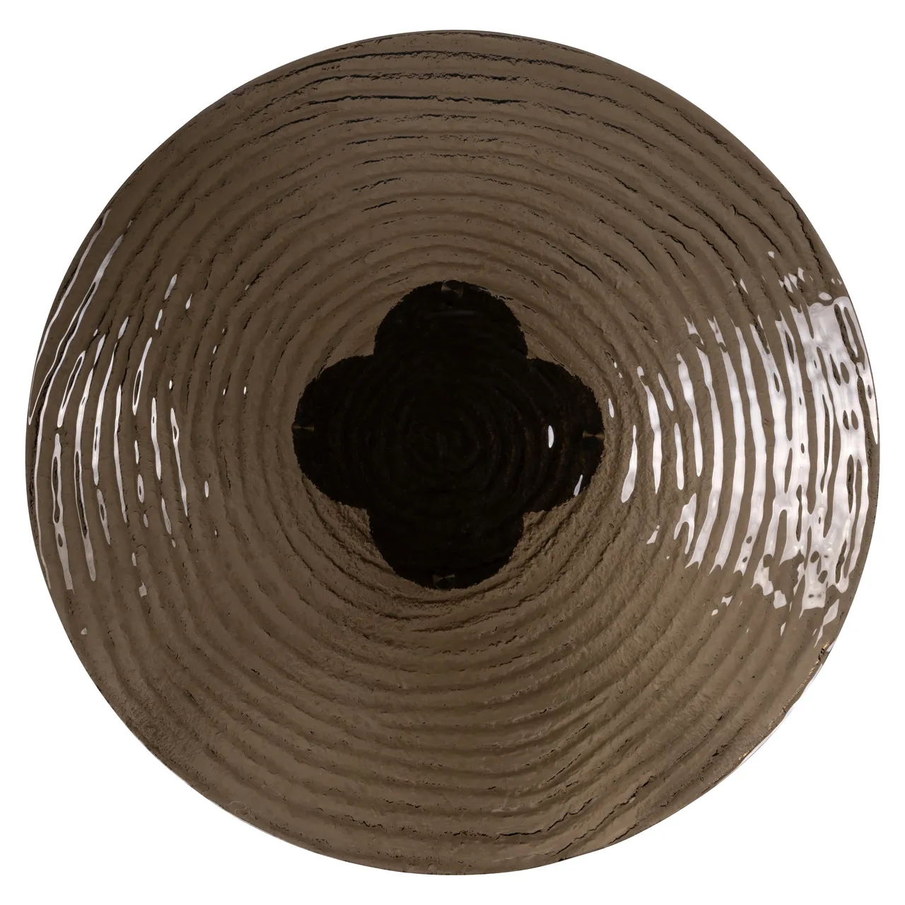 Eettafel Glastonburry gold antique 135Ø
