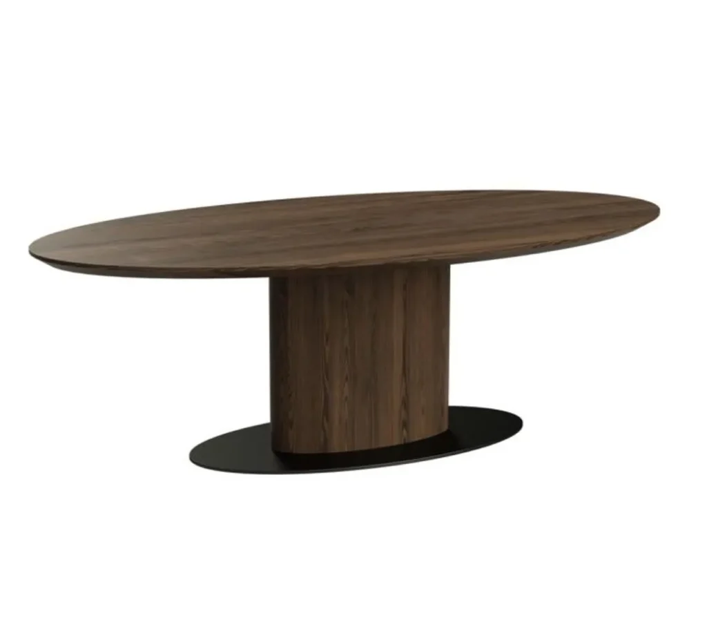 Eettafel Gordon walnutt
