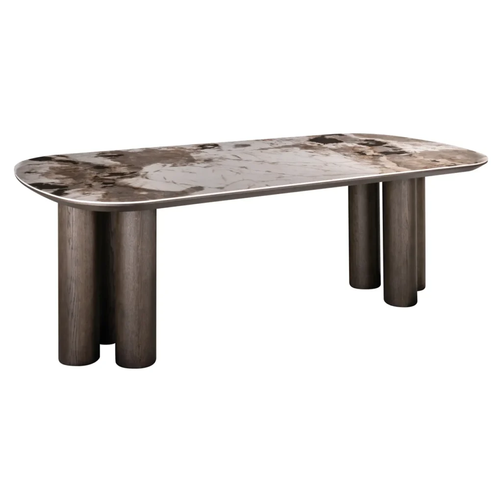 Eettafel Langford brown