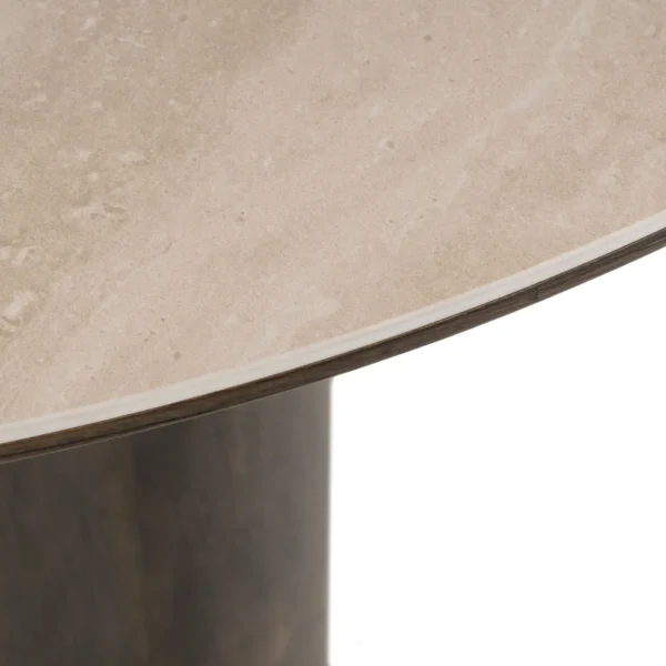 Eettafel Ritz bruin 120Ø