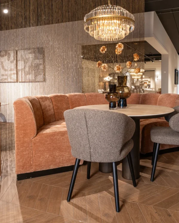 Eettafel Ritz bruin 120Ø