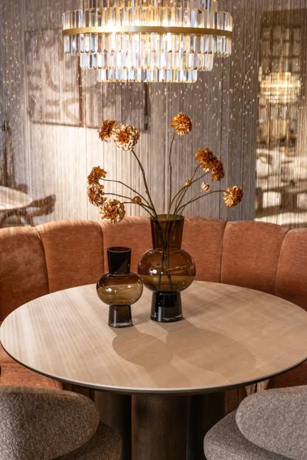 Eettafel Ritz bruin 120Ø