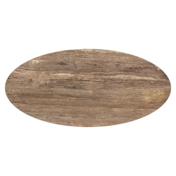 Eettafel Russo ash brown oval 235