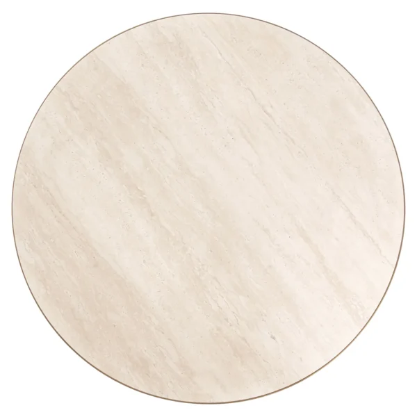Eettafel Tivoli white 130Ø