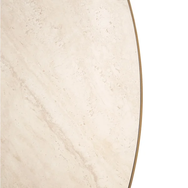 Eettafel Tivoli white 130Ø