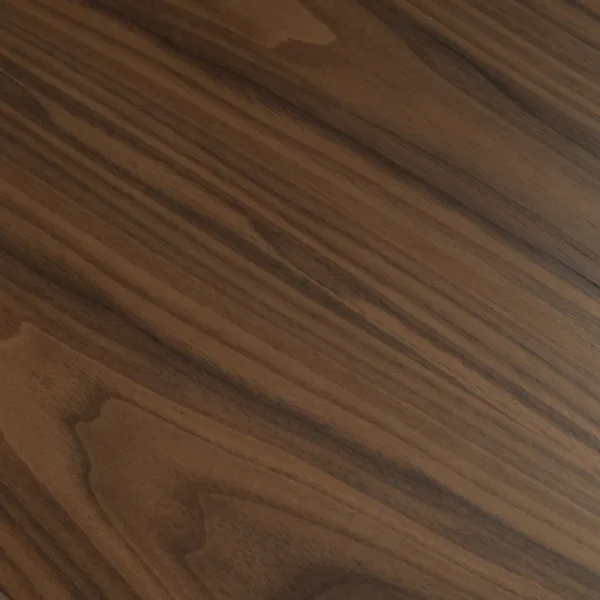 Eettafel Windsor walnut 230 brass base