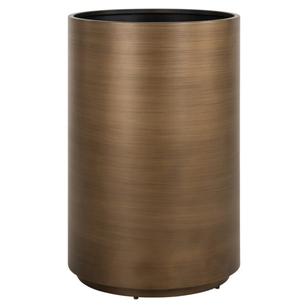 Plantenbak Dira brushed gold 50Ø