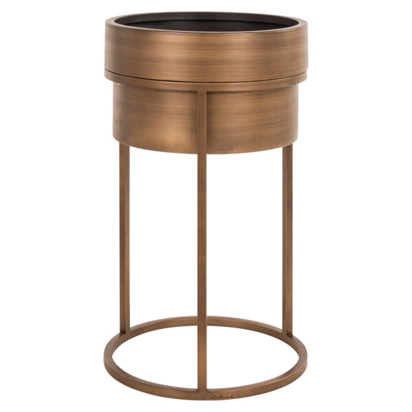 Plantenbak Chadd brushed gold