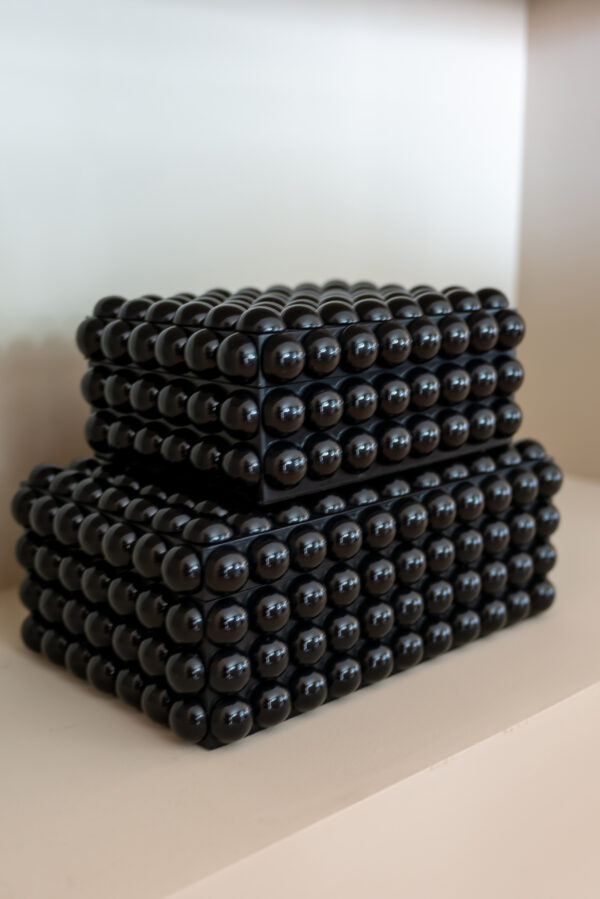 Opbergdoos Batool black small