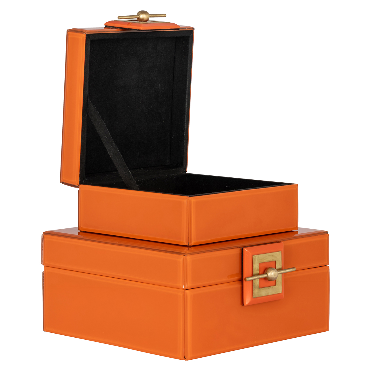 Opbergdoos Bodine orange small - Afbeelding 4