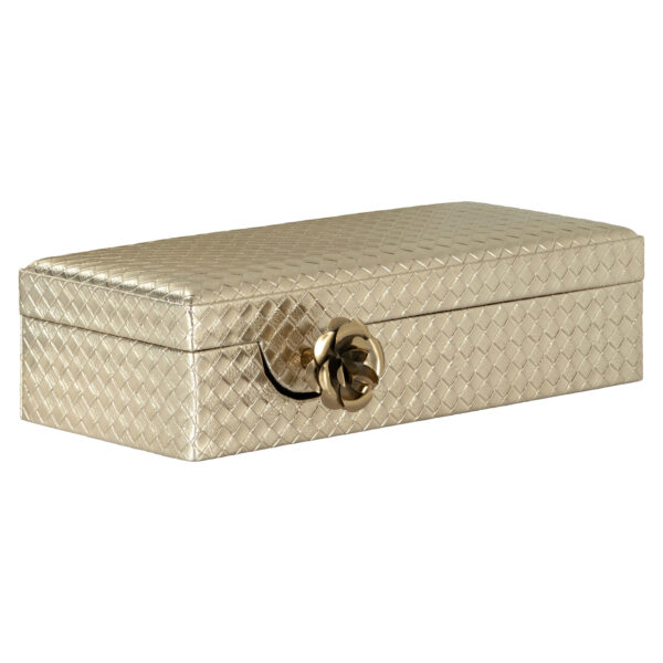 Opbergdoos Trace gold small