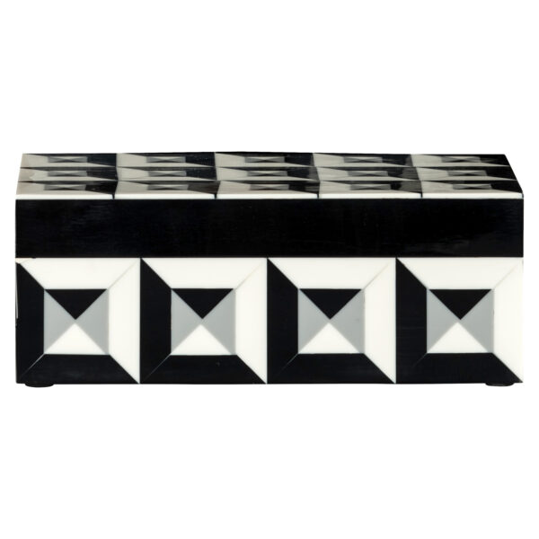 Opbergdoos Licia black/white