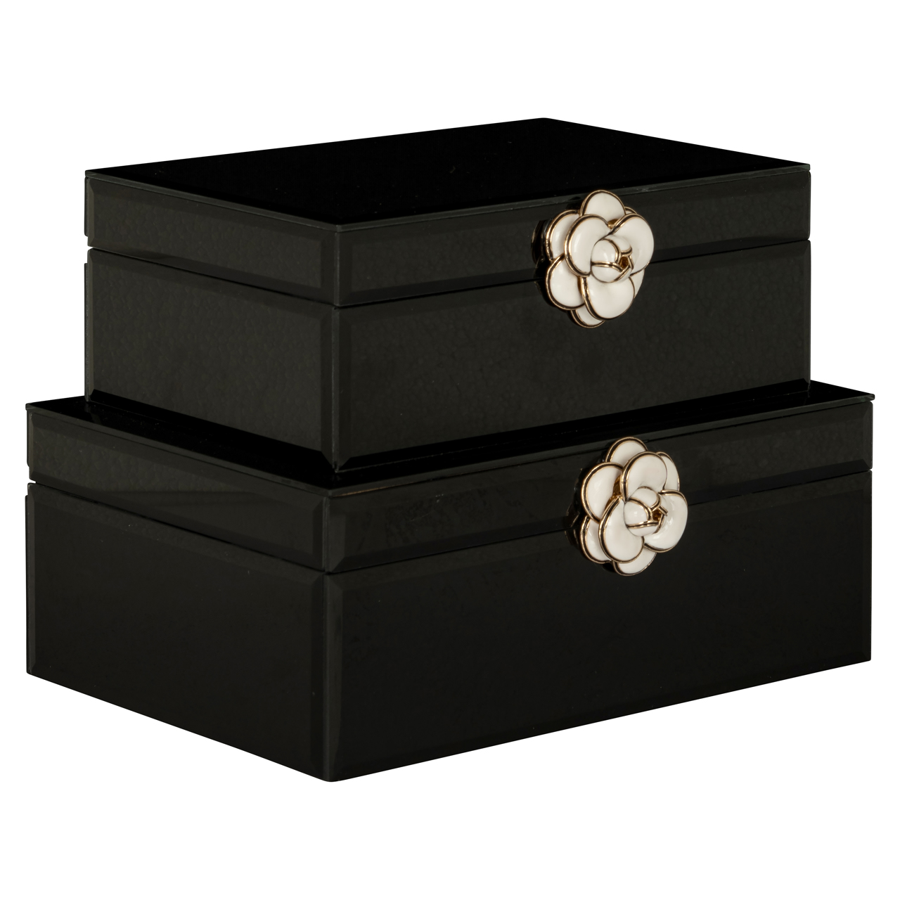 Opbergdoos Vivy black large - Afbeelding 4