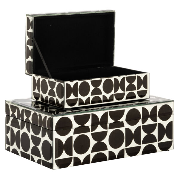 Opbergdoos Vivian black small