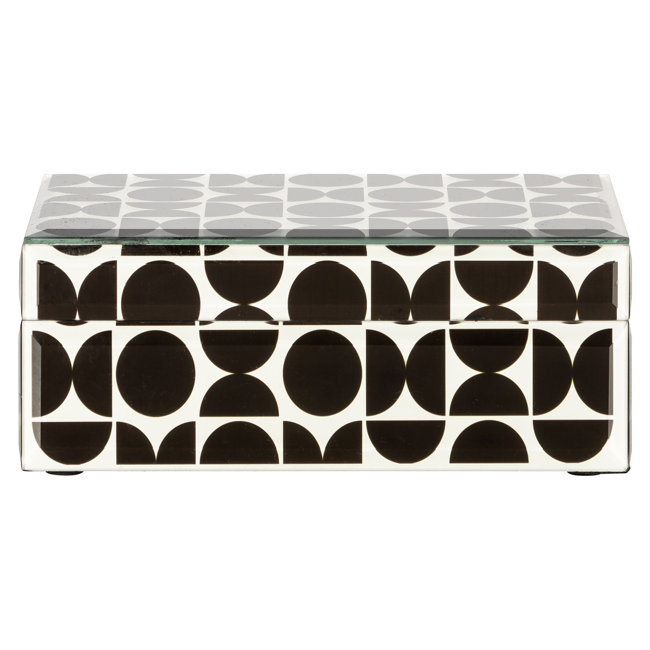 Opbergdoos Vivian black small - Afbeelding 2