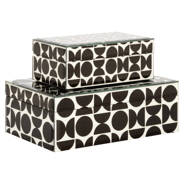 Opbergdoos Vivian black small