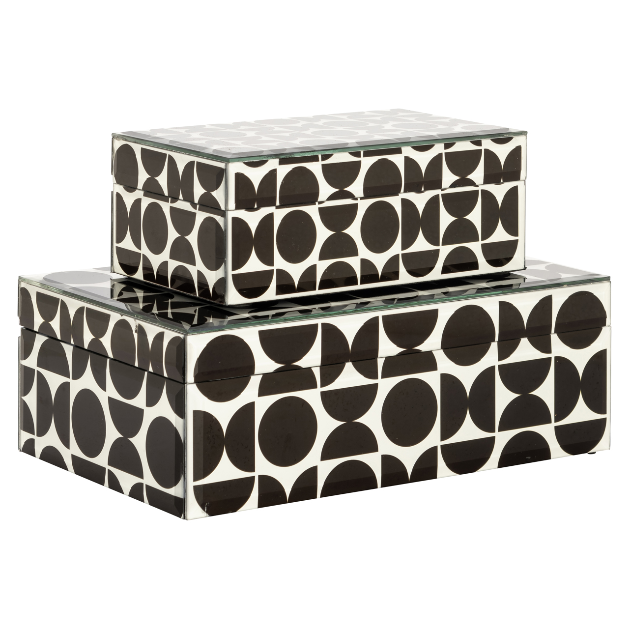 Opbergdoos Vivian black small - Afbeelding 5