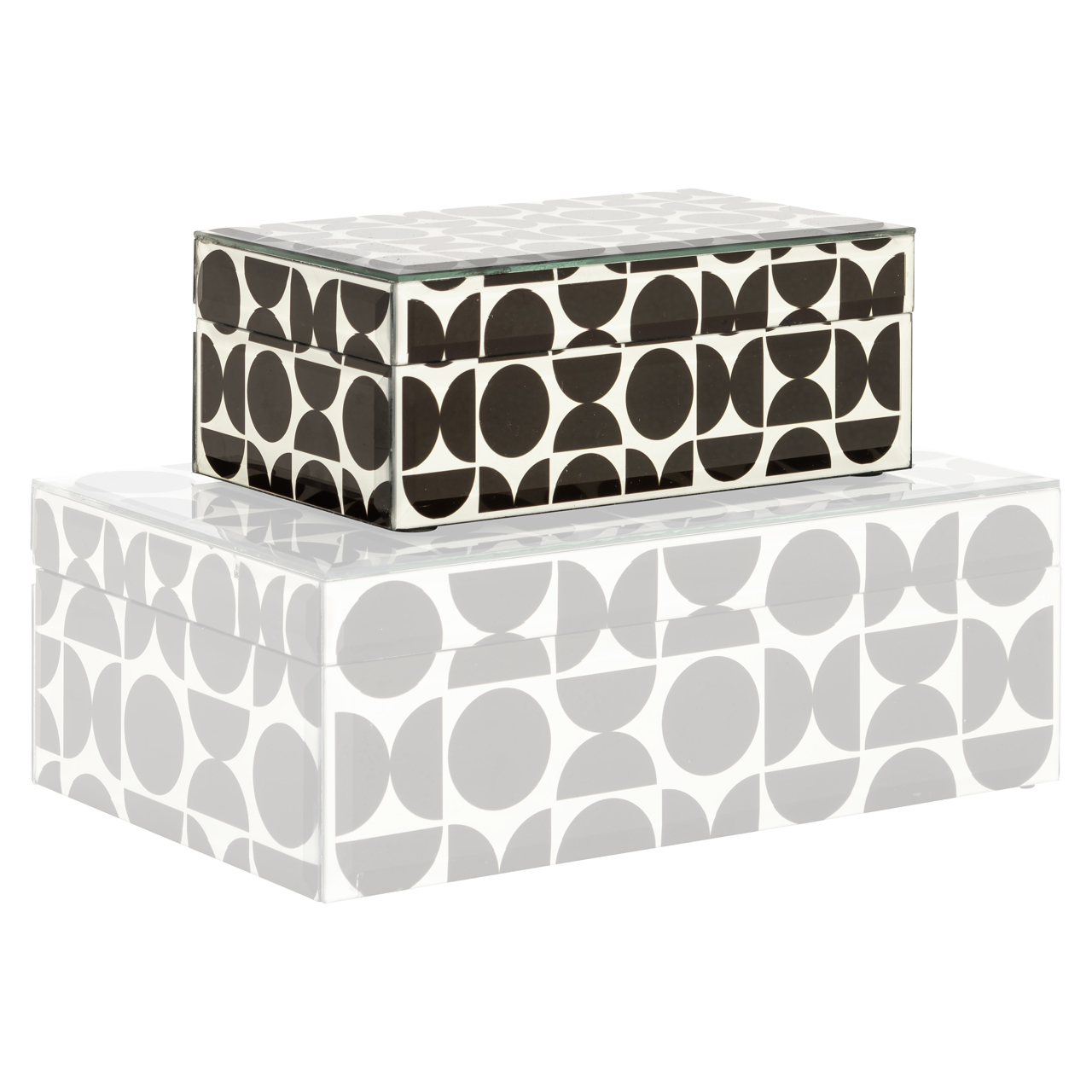 Opbergdoos Vivian black small - Afbeelding 6