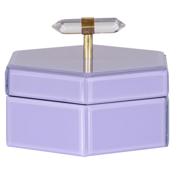 Opbergdoos Jutta purple small