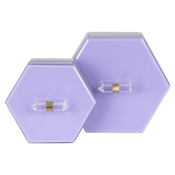 Opbergdoos Jutta purple small
