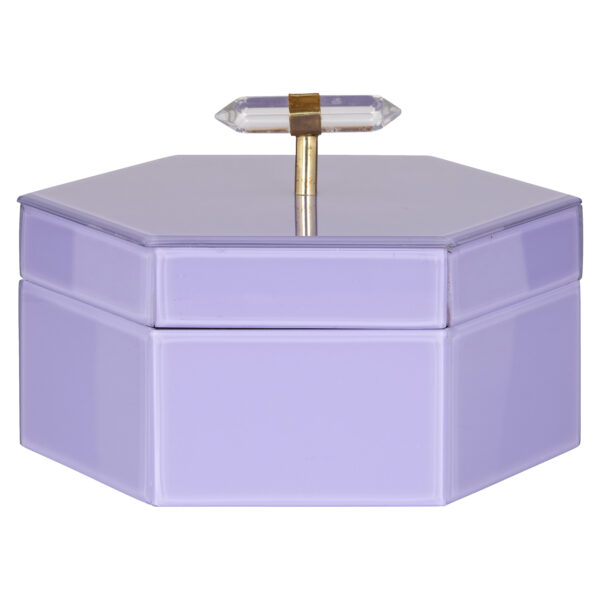 Opbergdoos Jutta purple large