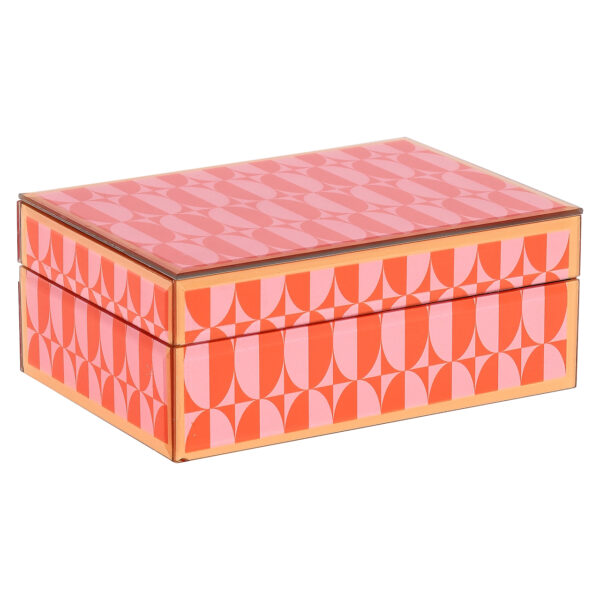 Opbergdoos Abba pink small