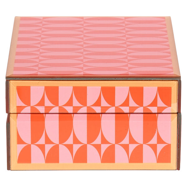 Opbergdoos Abba pink small