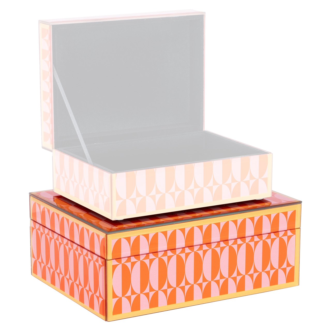 Opbergdoos Abba pink large - Afbeelding 7