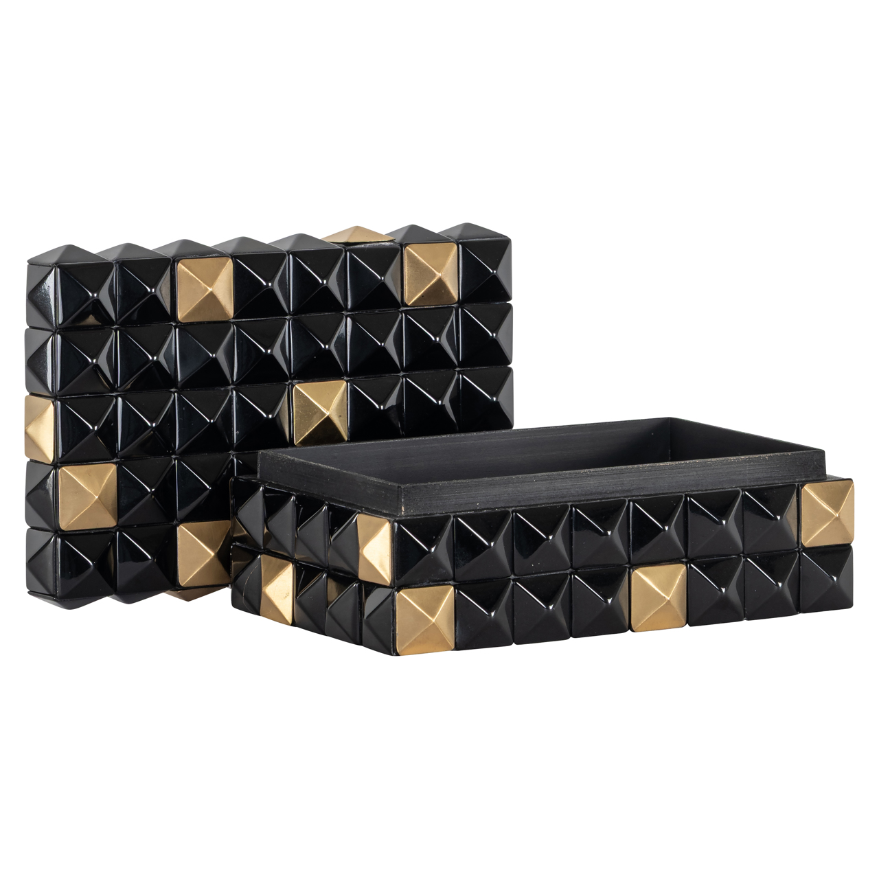 Opbergdoos Velicia black/gold - Afbeelding 7