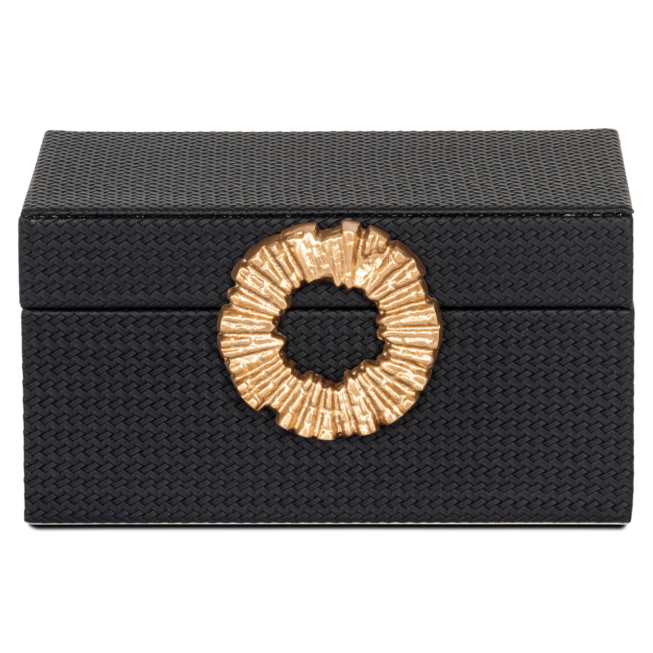 Opbergdoos Amal black/gold small - Afbeelding 2