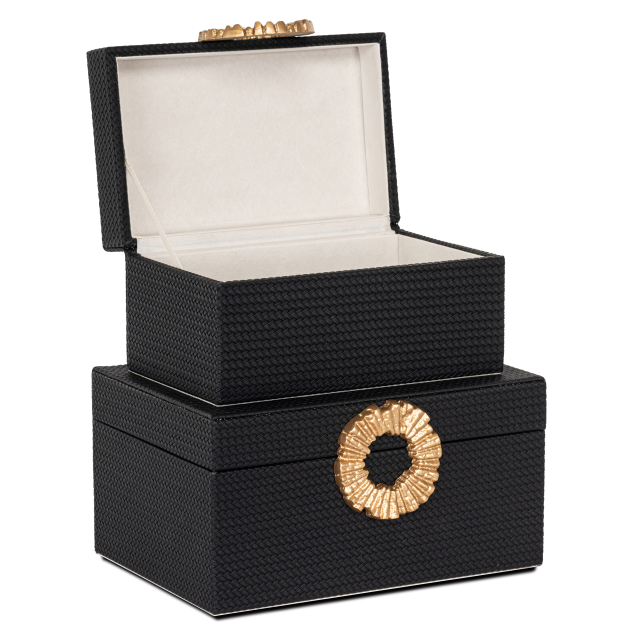 Opbergdoos Amal black/gold small - Afbeelding 6