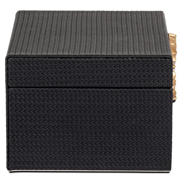 Opbergdoos Amal black/gold large