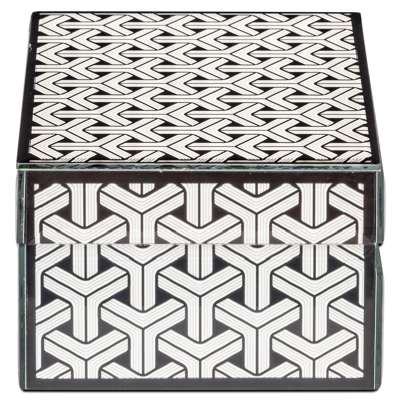 Opbergdoos Feliz black/white small - Afbeelding 3