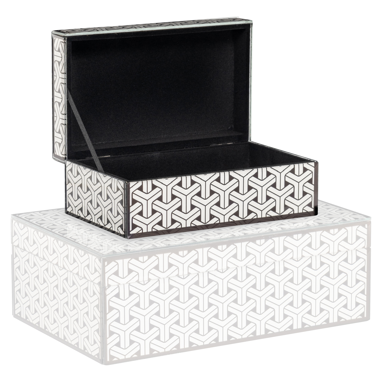 Opbergdoos Feliz black/white small - Afbeelding 6