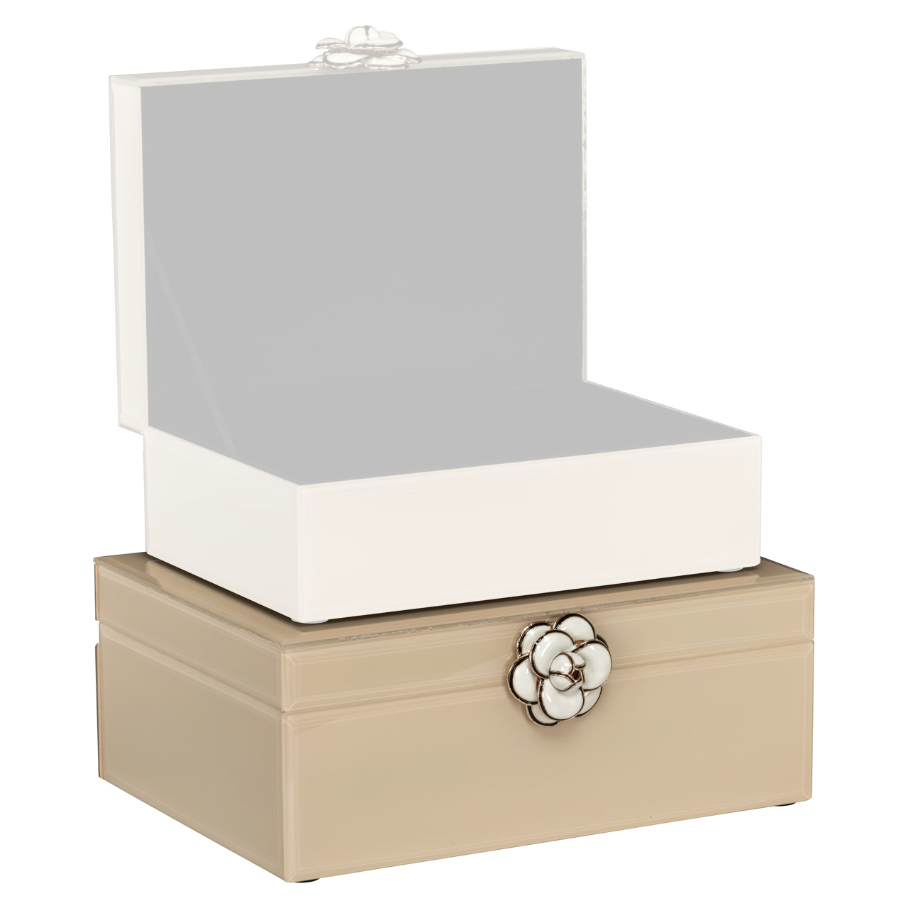 Opbergdoos Abbey ivory large - Afbeelding 5