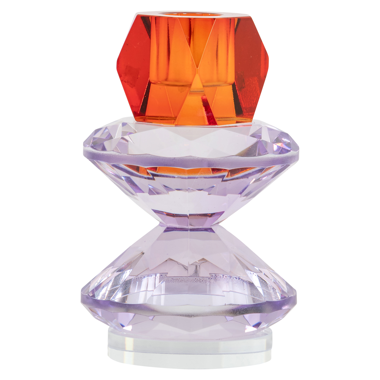 Kandelaar Yalena purple small