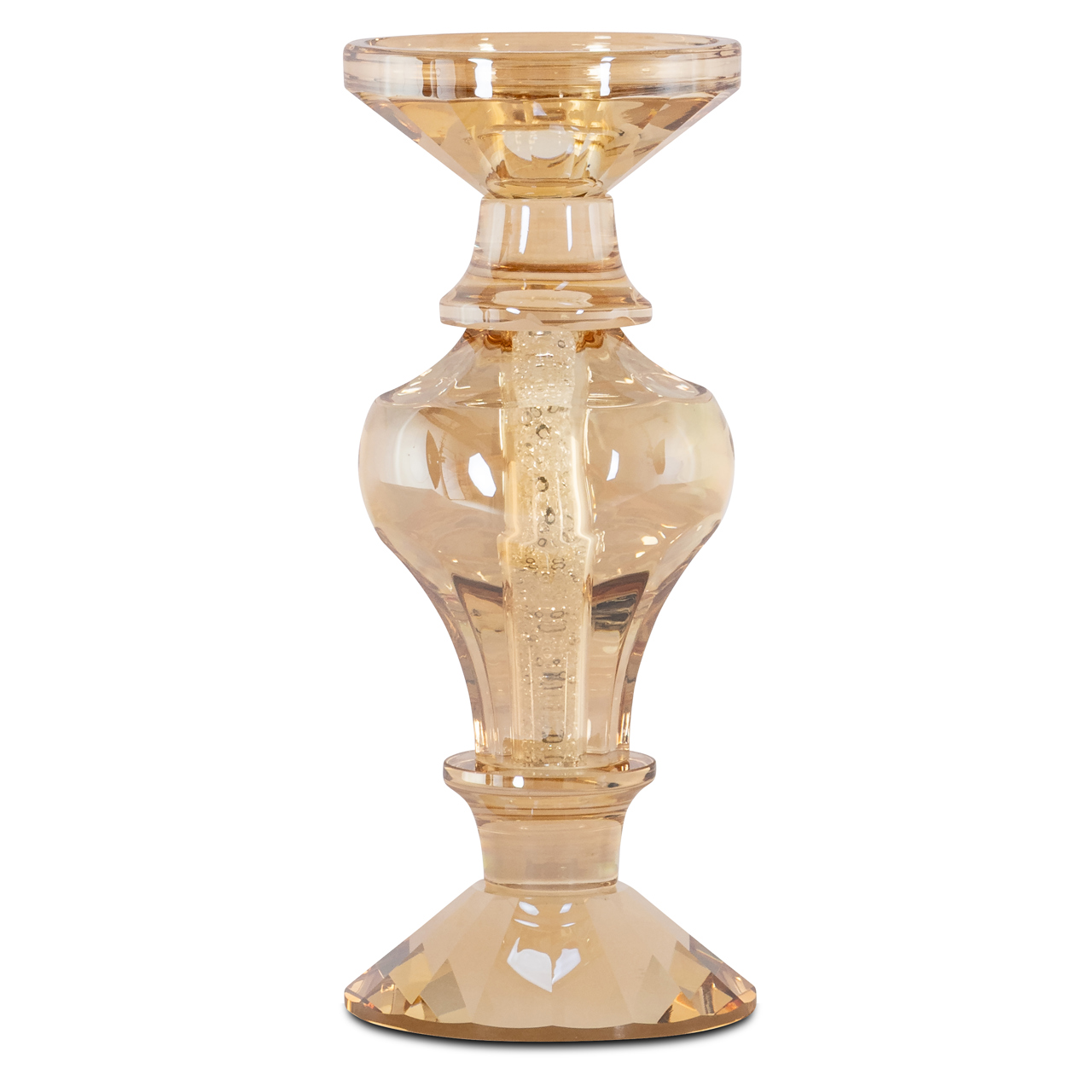 Kandelaar Dilan amber small