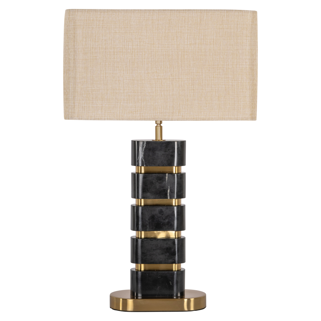 Tafellamp Levina black/gold - Afbeelding 3