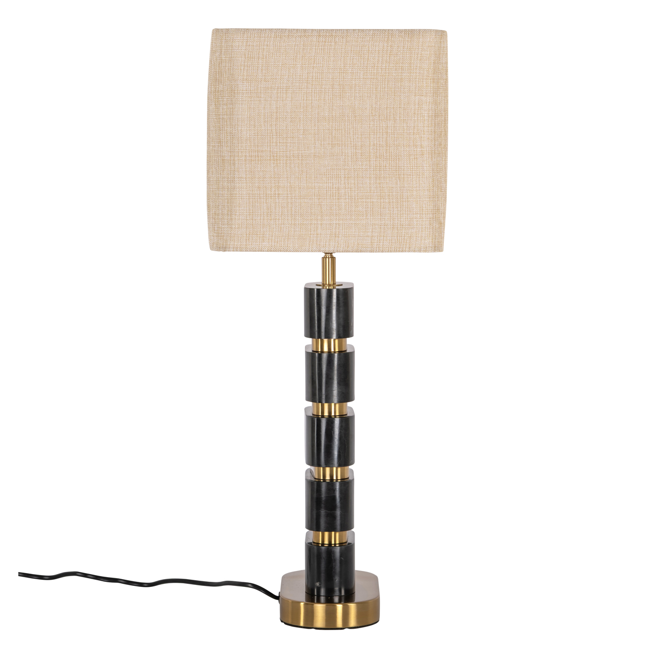 Tafellamp Levina black/gold - Afbeelding 4